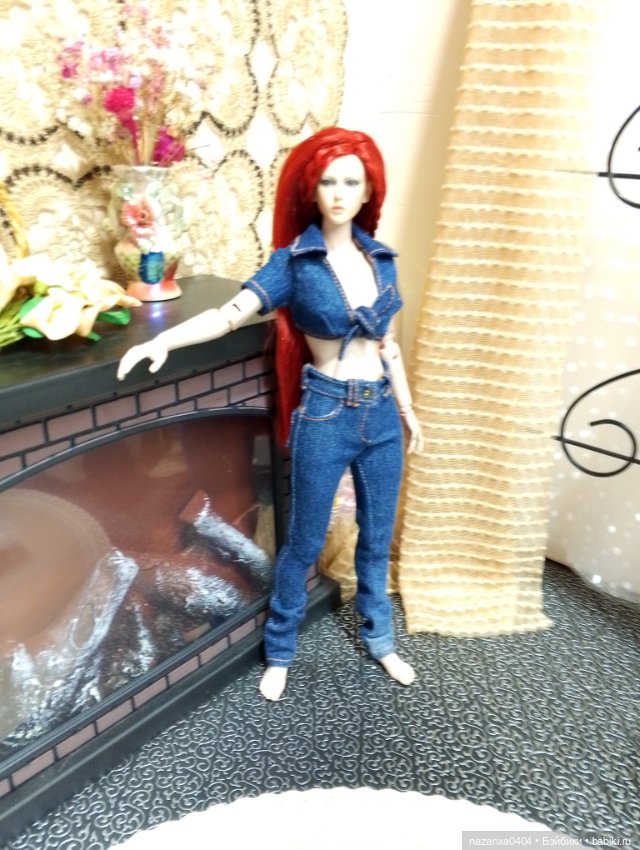 Страсти по джинсам — Одежда и обувь для кукол своими руками: фото