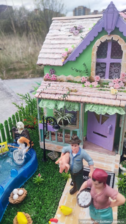 Дачный домик — Румбоксы и кукольные интерьеры: фото