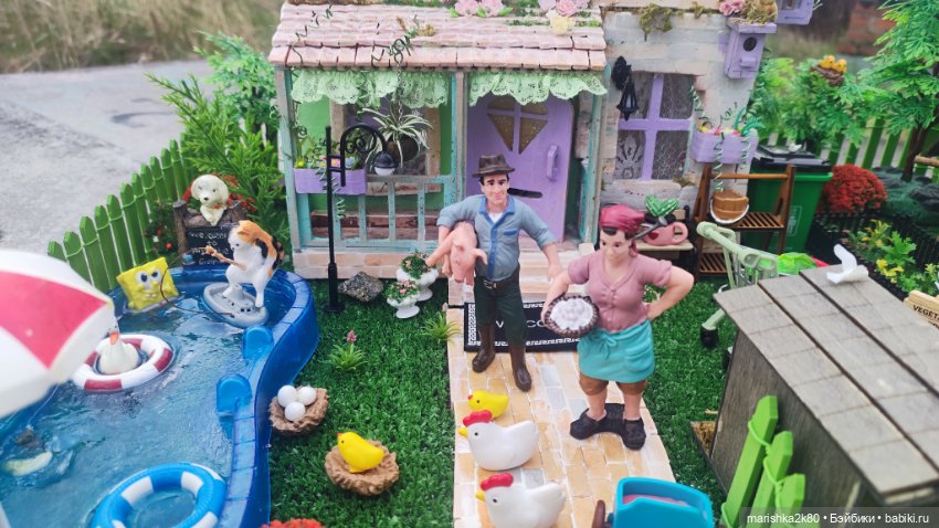 Дачный домик — Румбоксы и кукольные интерьеры: фото