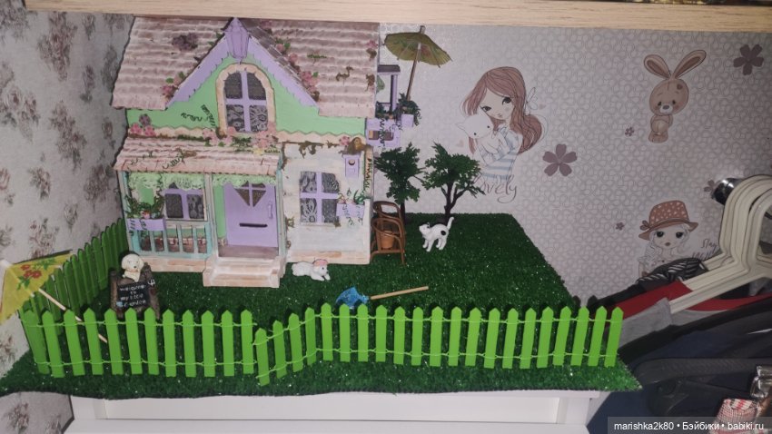 Дачный домик — Румбоксы и кукольные интерьеры: фото (фото 7)