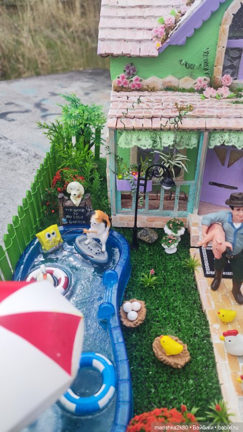 Дачный домик — Румбоксы и кукольные интерьеры: фото
