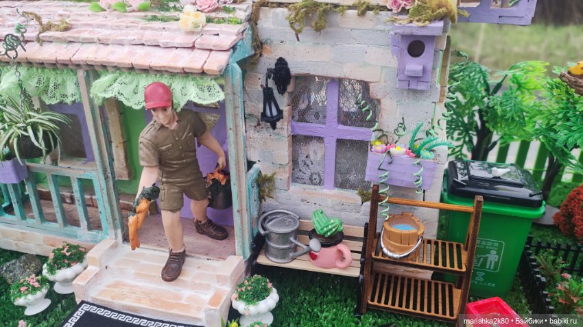 Дачный домик — Румбоксы и кукольные интерьеры: фото