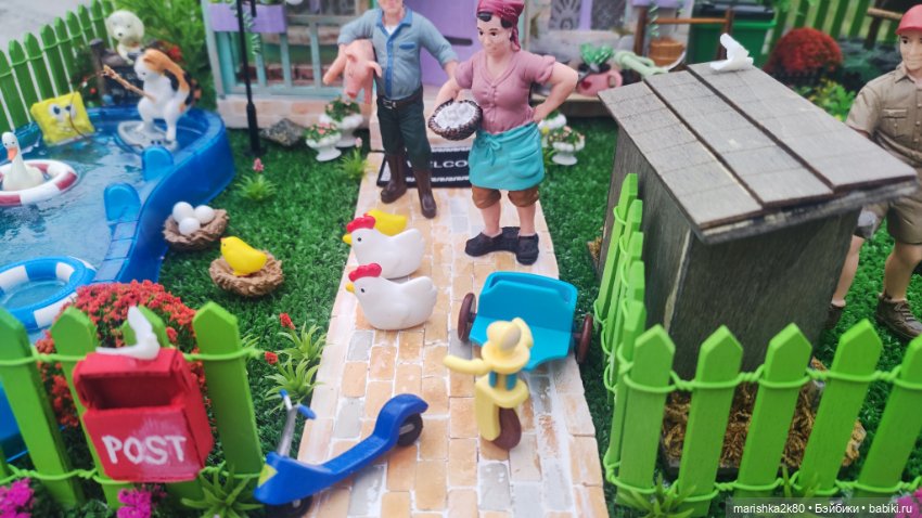 Дачный домик — Румбоксы и кукольные интерьеры: фото