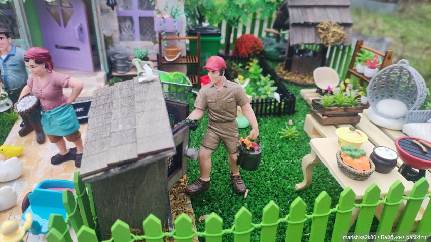 Дачный домик — Румбоксы и кукольные интерьеры: фото