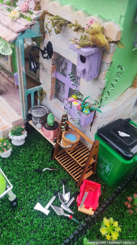 Дачный домик — Румбоксы и кукольные интерьеры: фото