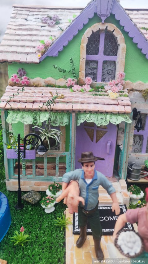 Дачный домик — Румбоксы и кукольные интерьеры: фото