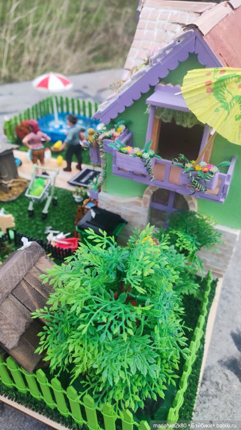 Дачный домик — Румбоксы и кукольные интерьеры: фото