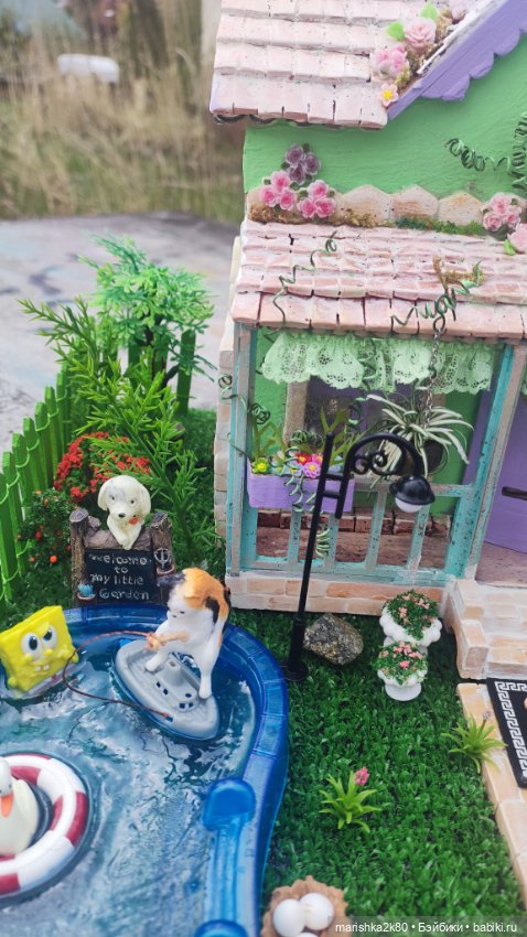 Дачный домик — Румбоксы и кукольные интерьеры: фото
