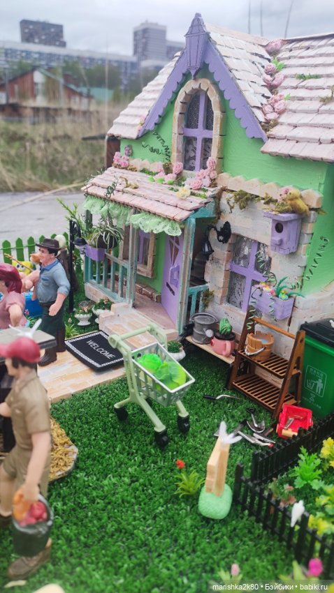 Дачный домик — Румбоксы и кукольные интерьеры: фото