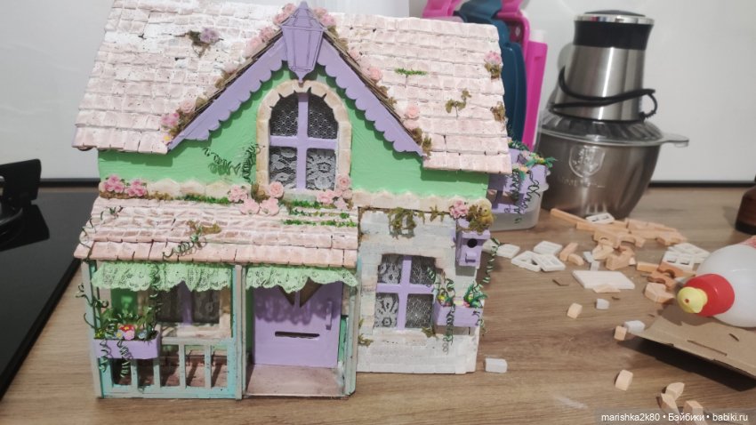 Дачный домик — Румбоксы и кукольные интерьеры: фото (фото 5)