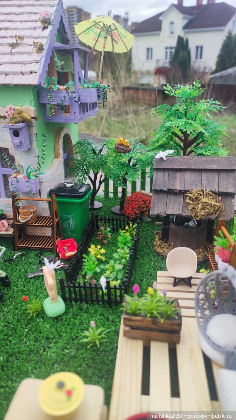 Дачный домик — Румбоксы и кукольные интерьеры: фото