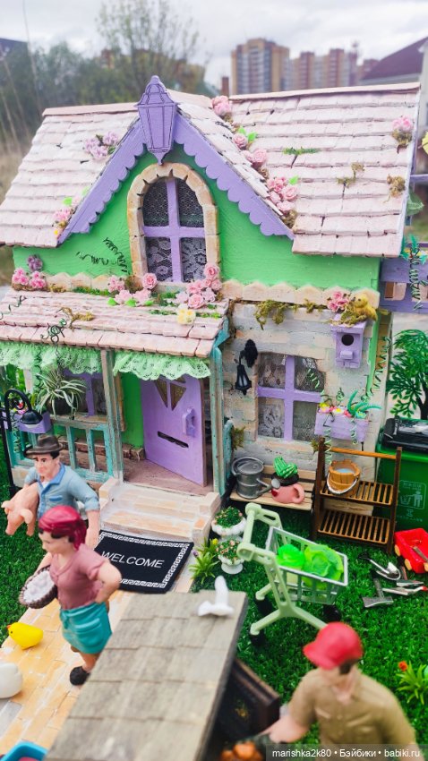 Дачный домик — Румбоксы и кукольные интерьеры: фото