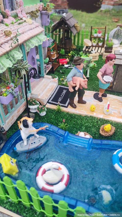 Дачный домик — Румбоксы и кукольные интерьеры: фото