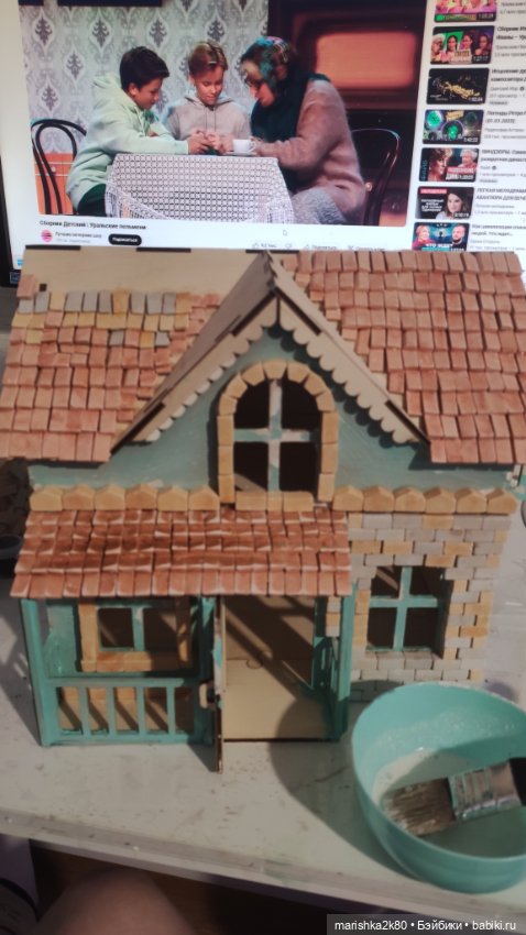 Дачный домик — Румбоксы и кукольные интерьеры: фото