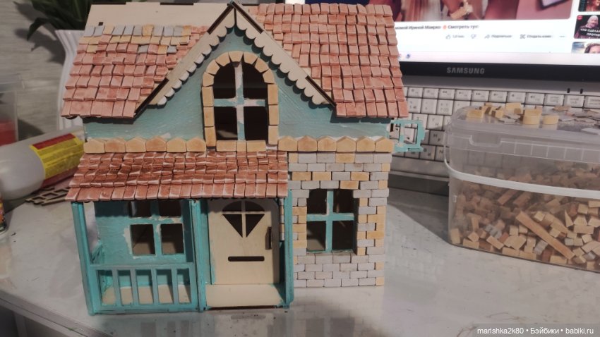 Дачный домик — Румбоксы и кукольные интерьеры: фото (фото 2)