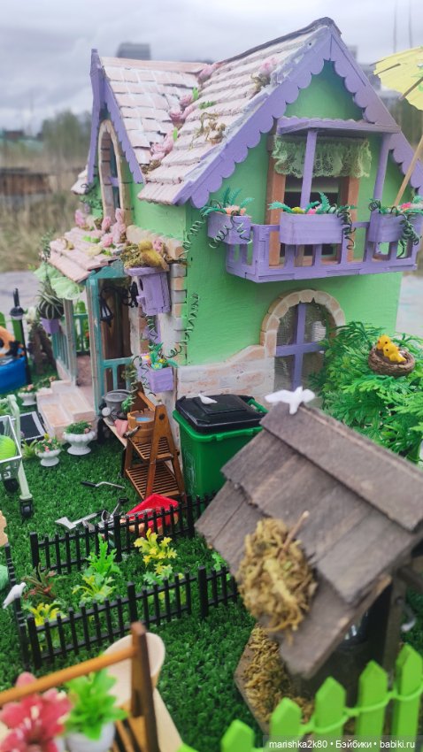 Дачный домик — Румбоксы и кукольные интерьеры: фото