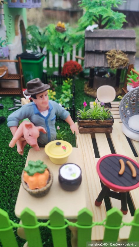 Дачный домик — Румбоксы и кукольные интерьеры: фото