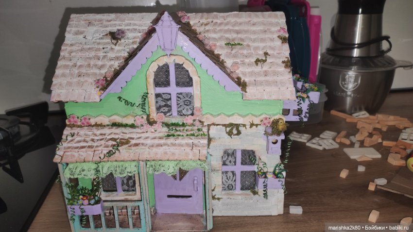 Дачный домик — Румбоксы и кукольные интерьеры: фото (фото 6)