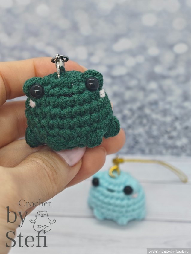 Лягушечки — Вязаные игрушки и амигуруми: крючком (фото 5)