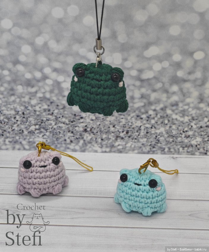 Лягушечки — Вязаные игрушки и амигуруми: крючком (фото 8)
