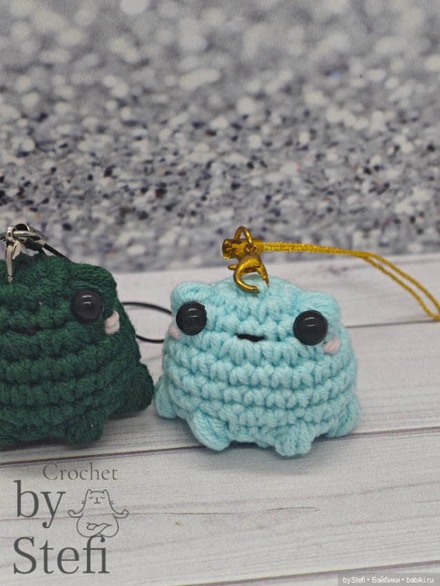Лягушечки — Вязаные игрушки и амигуруми: крючком (фото 4)