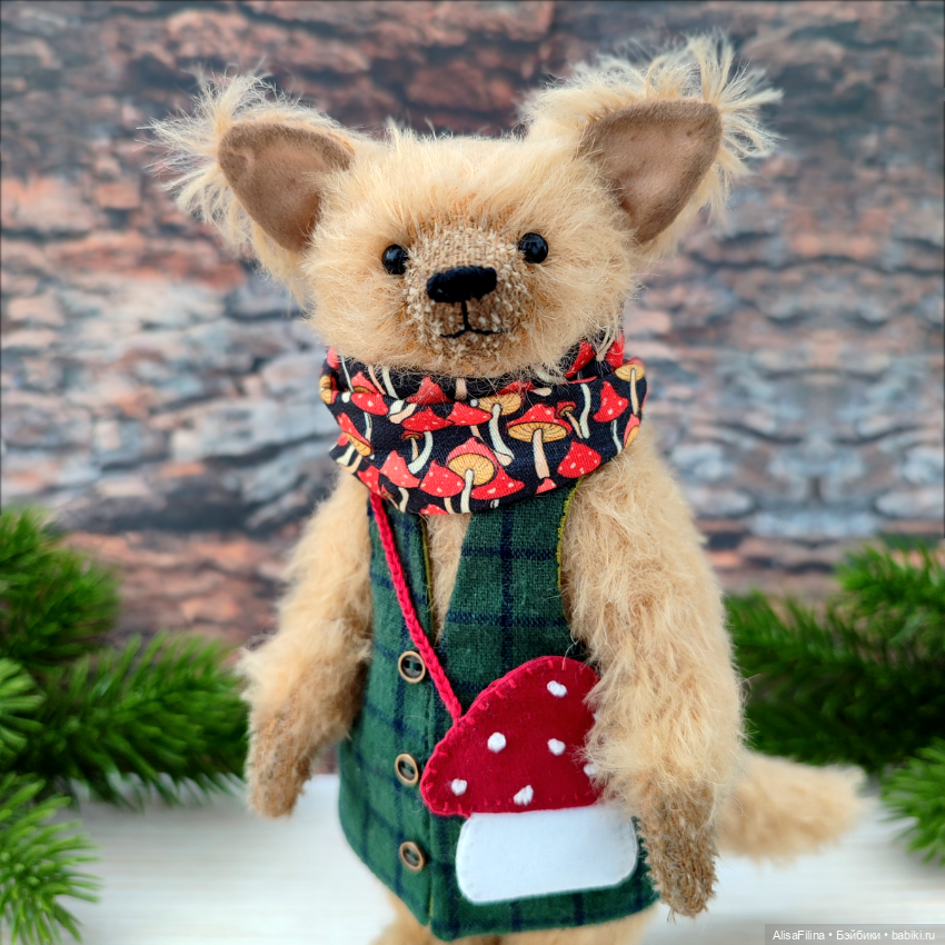 🐺Волк Габриэль🍄 — Авторские мишки Тедди и друзья: фото (фото 3)