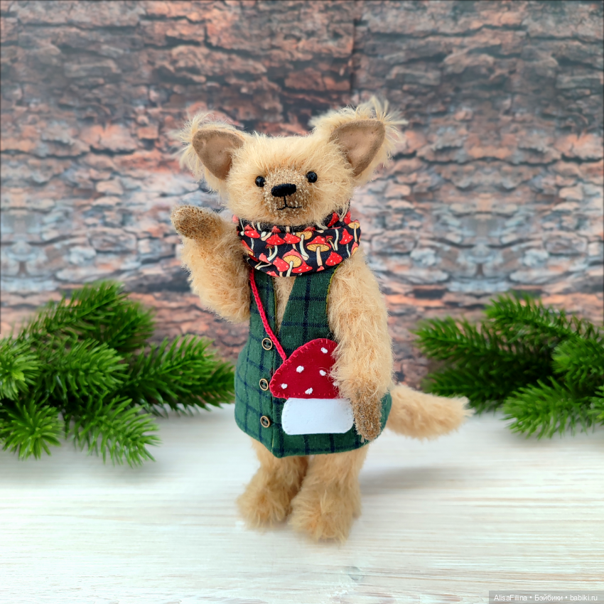 🐺Волк Габриэль🍄 — Авторские мишки Тедди и друзья: фото (фото 7)