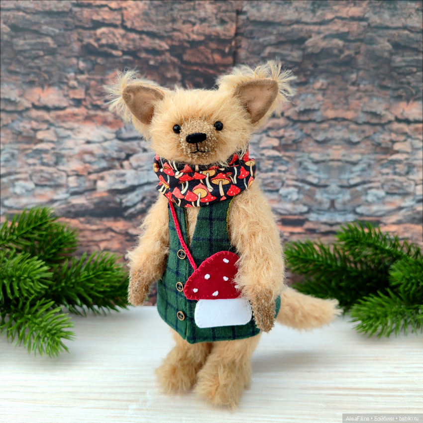 🐺Волк Габриэль🍄 — Авторские мишки Тедди и друзья: фото (фото 2)