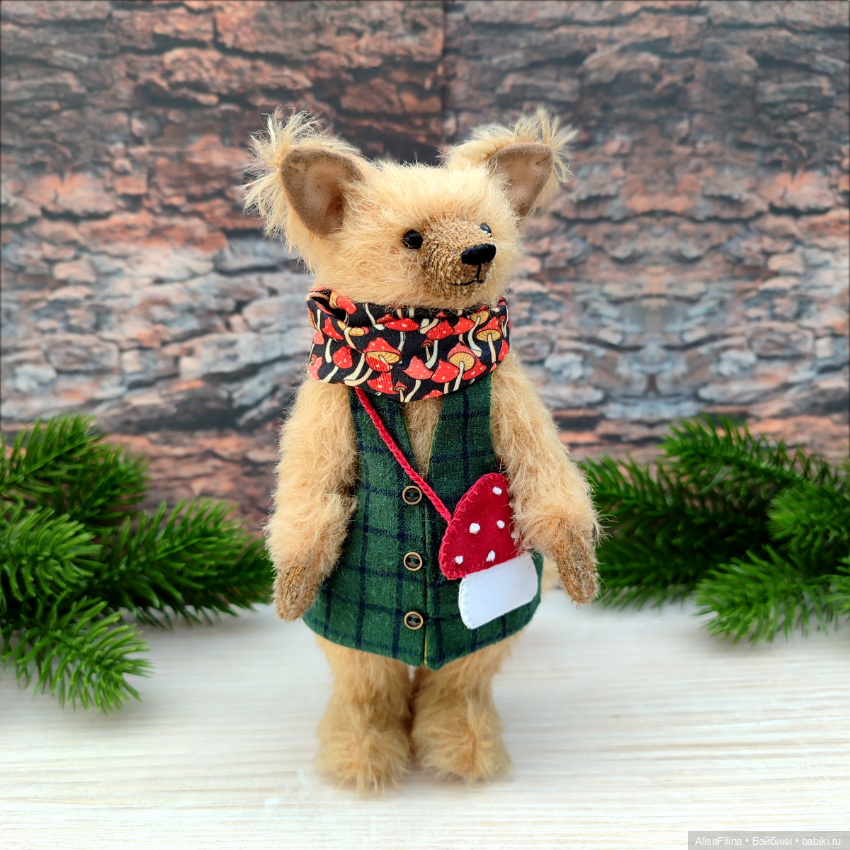 🐺Волк Габриэль🍄 — Авторские мишки Тедди и друзья: фото