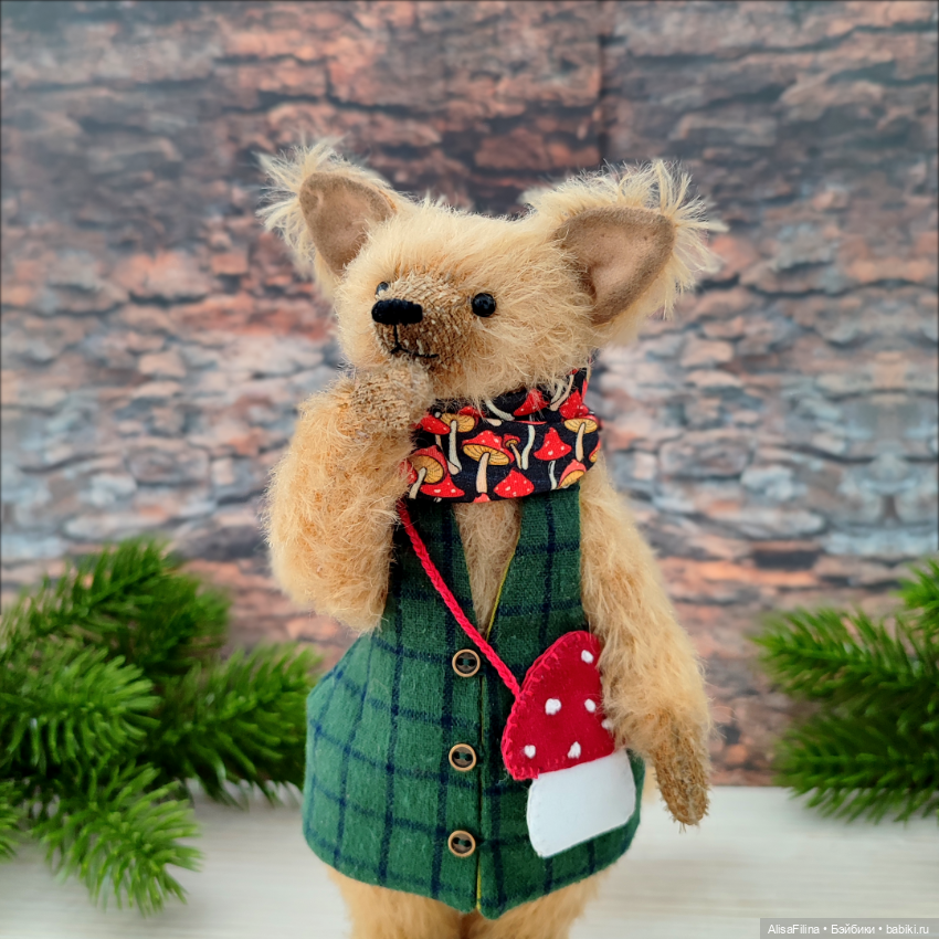 🐺Волк Габриэль🍄 — Авторские мишки Тедди и друзья: фото (фото 6)