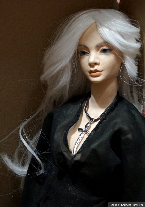 Кукла на каркасе из запекайки "Гамма"