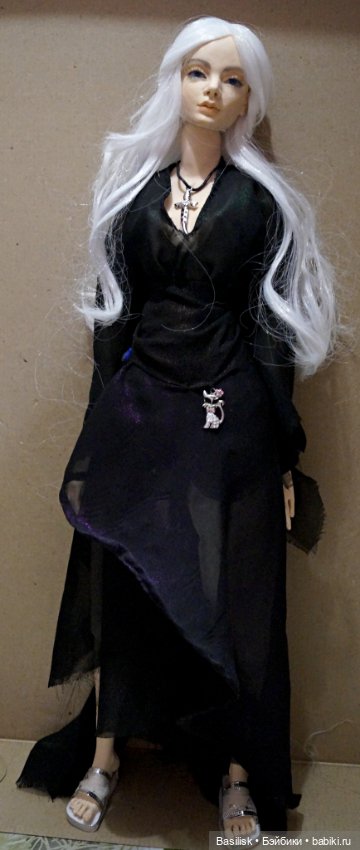 Кукла на каркасе из запекайки "Гамма"