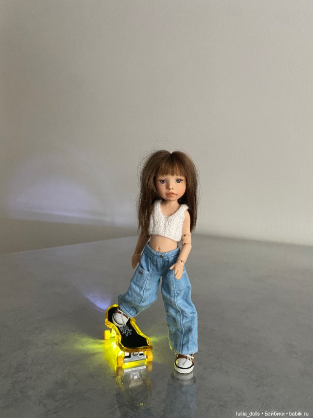 Полина на скейте — Домашние фото авторских кукол: личные коллекции (фото 4)