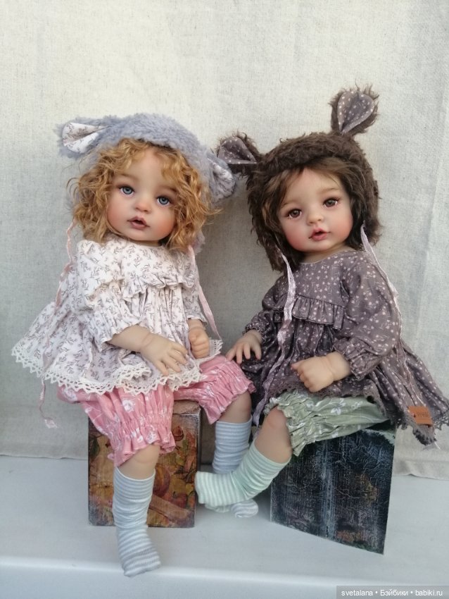 Линель и Мишель. ООАК кукол