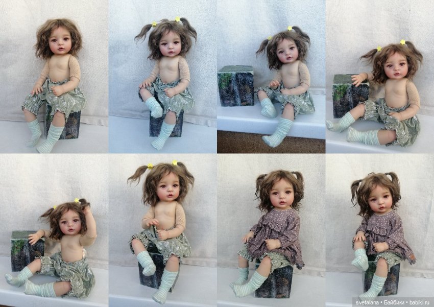 Линель и Мишель. ООАК кукол (фото 2)