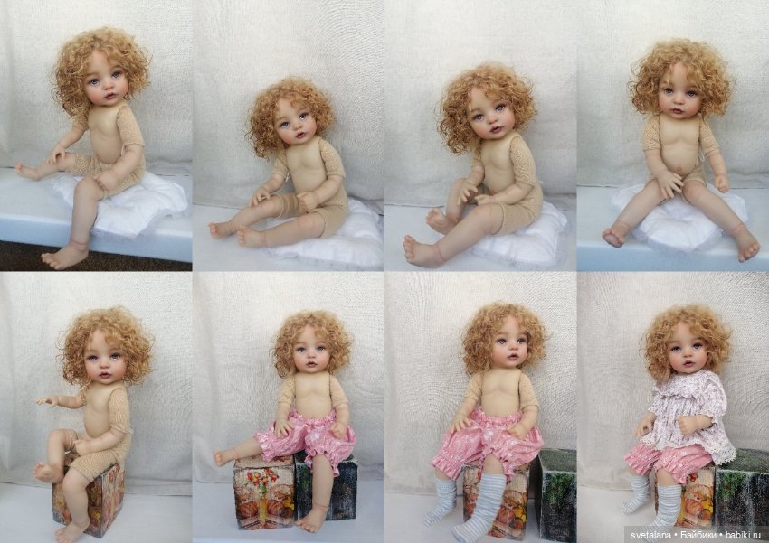 Линель и Мишель. ООАК кукол