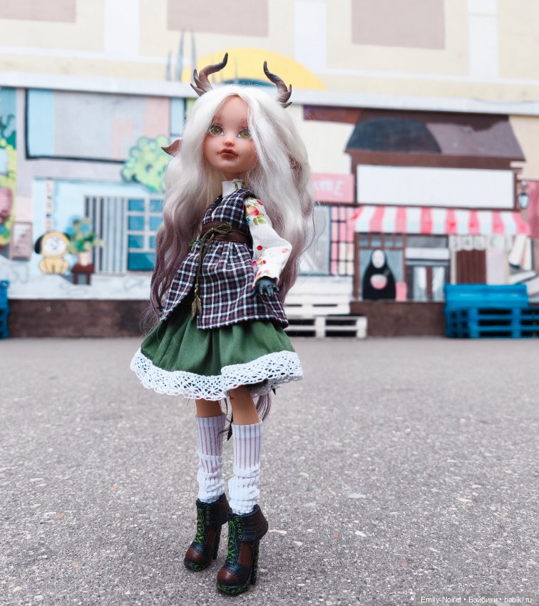 Козочка — ООАК Monster High и Ever After High: репейнт (фото 4)