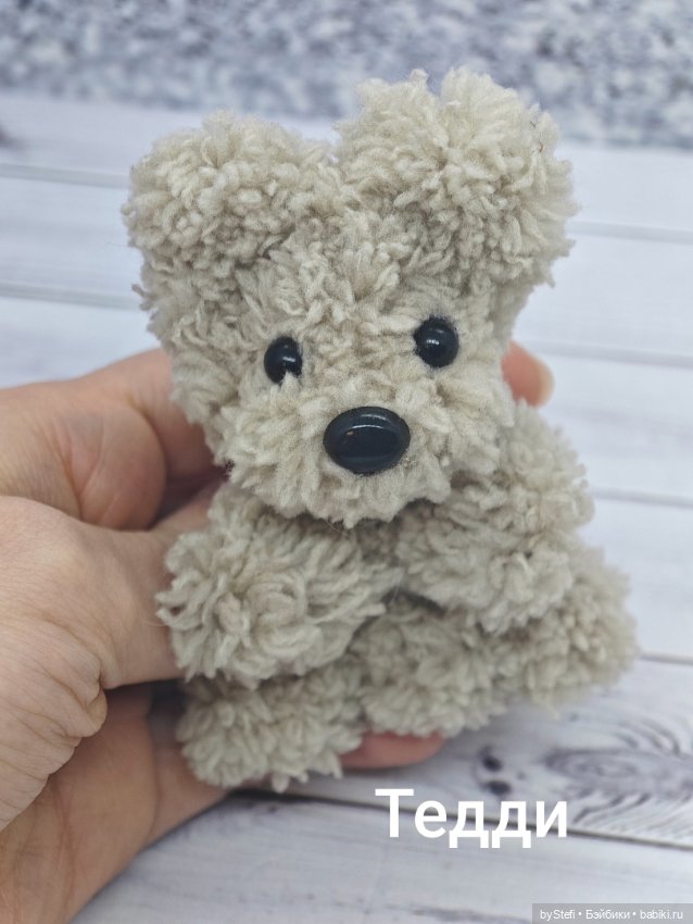 Тузя, Остин и Тедди — Текстильные игрушки и примитивы: кофейные (фото 7)