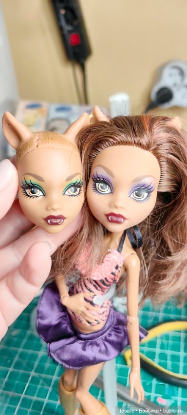 Восстановление. Клодин — Куклы Monster High и Ever After High: G1 (фото 4)