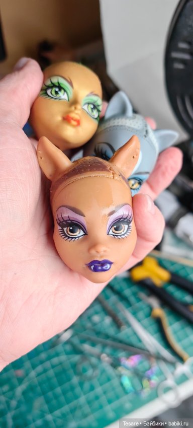 Восстановление. Клодин — Куклы Monster High и Ever After High: G1 (фото 8)
