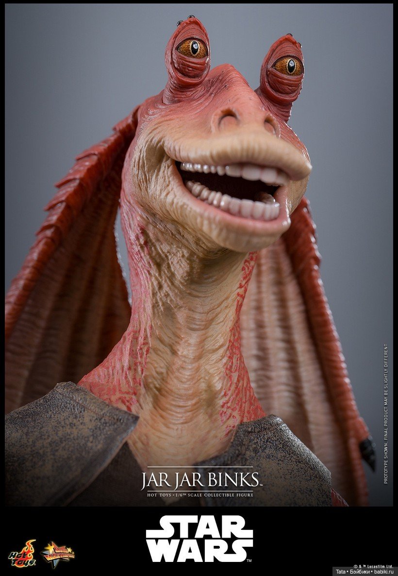 Hot Toys - фигурка Джа-Джа Бинкс (фото 9)
