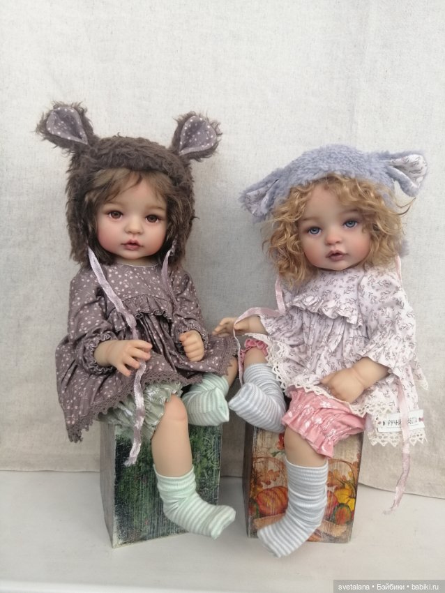 Линель и Мишель. ООАК кукол