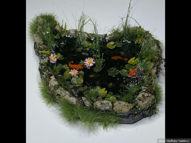 Диорама - пруд от Анжелики Эвертц