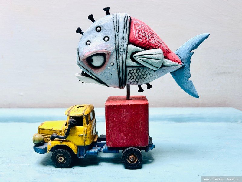 Фигурки от Mark Smith — Лепка авторских игрушек и папье