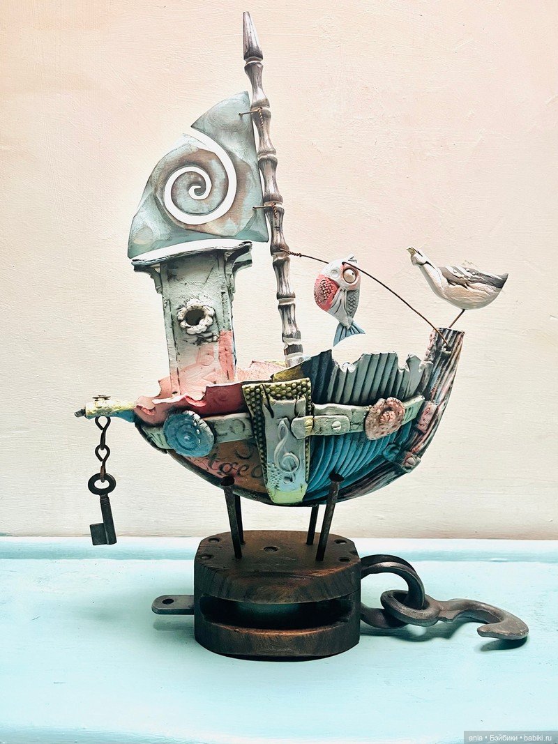 Фигурки от Mark Smith — Лепка авторских игрушек и папье (фото 7)