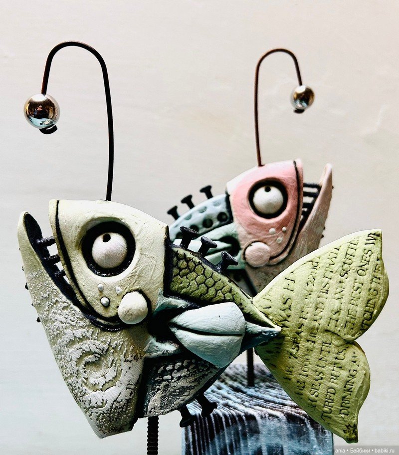 Фигурки от Mark Smith — Лепка авторских игрушек и папье