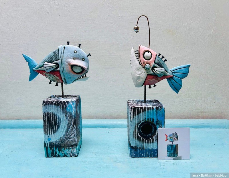 Фигурки от Mark Smith — Лепка авторских игрушек и папье