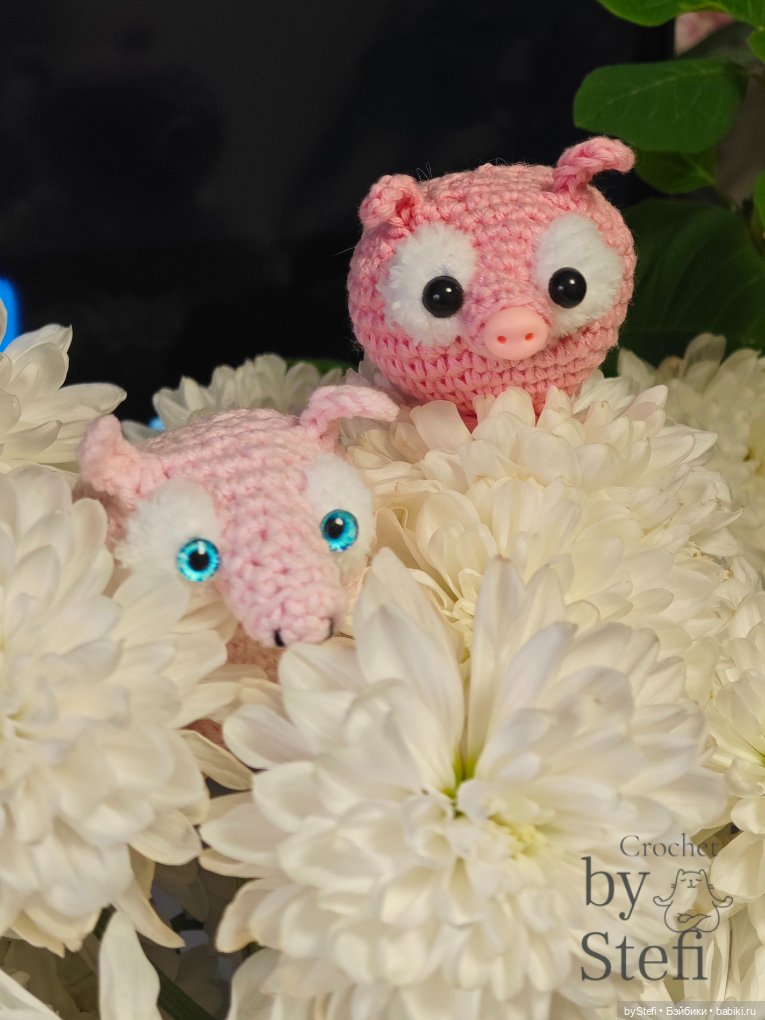 Поросёнок Бубель — Вязаные игрушки и амигуруми: крючком (фото 6)