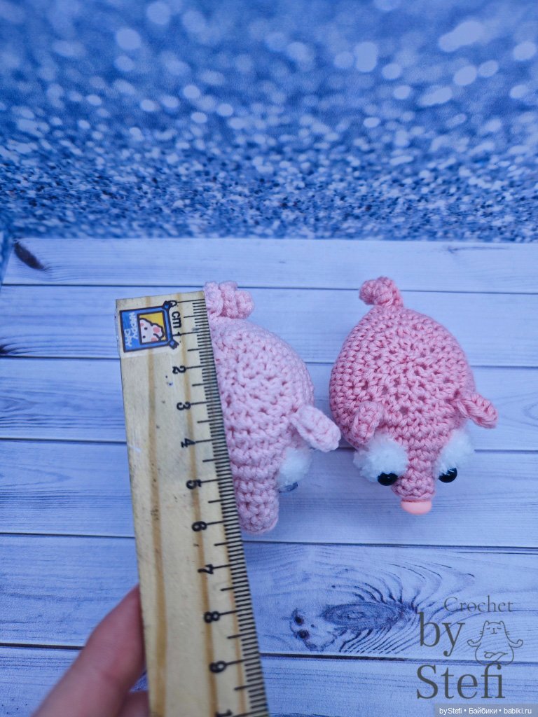 Поросёнок Бубель — Вязаные игрушки и амигуруми: крючком