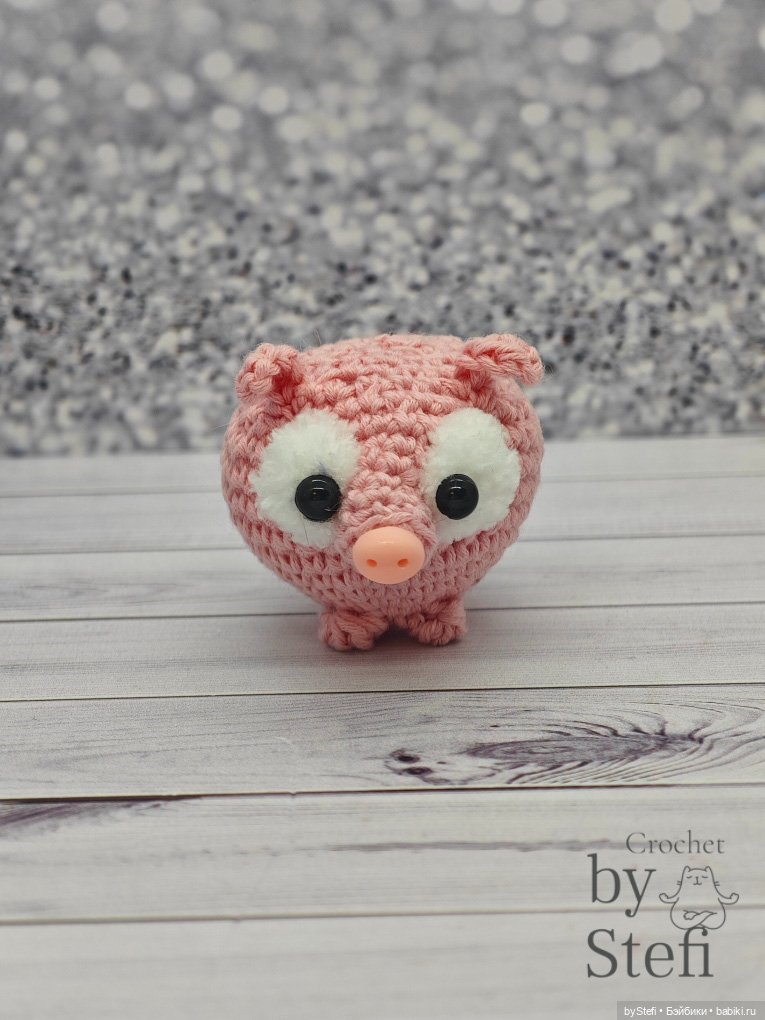 Поросёнок Бубель — Вязаные игрушки и амигуруми: крючком